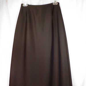 Kay Unger black full-length evening maxi skirt - Size 4